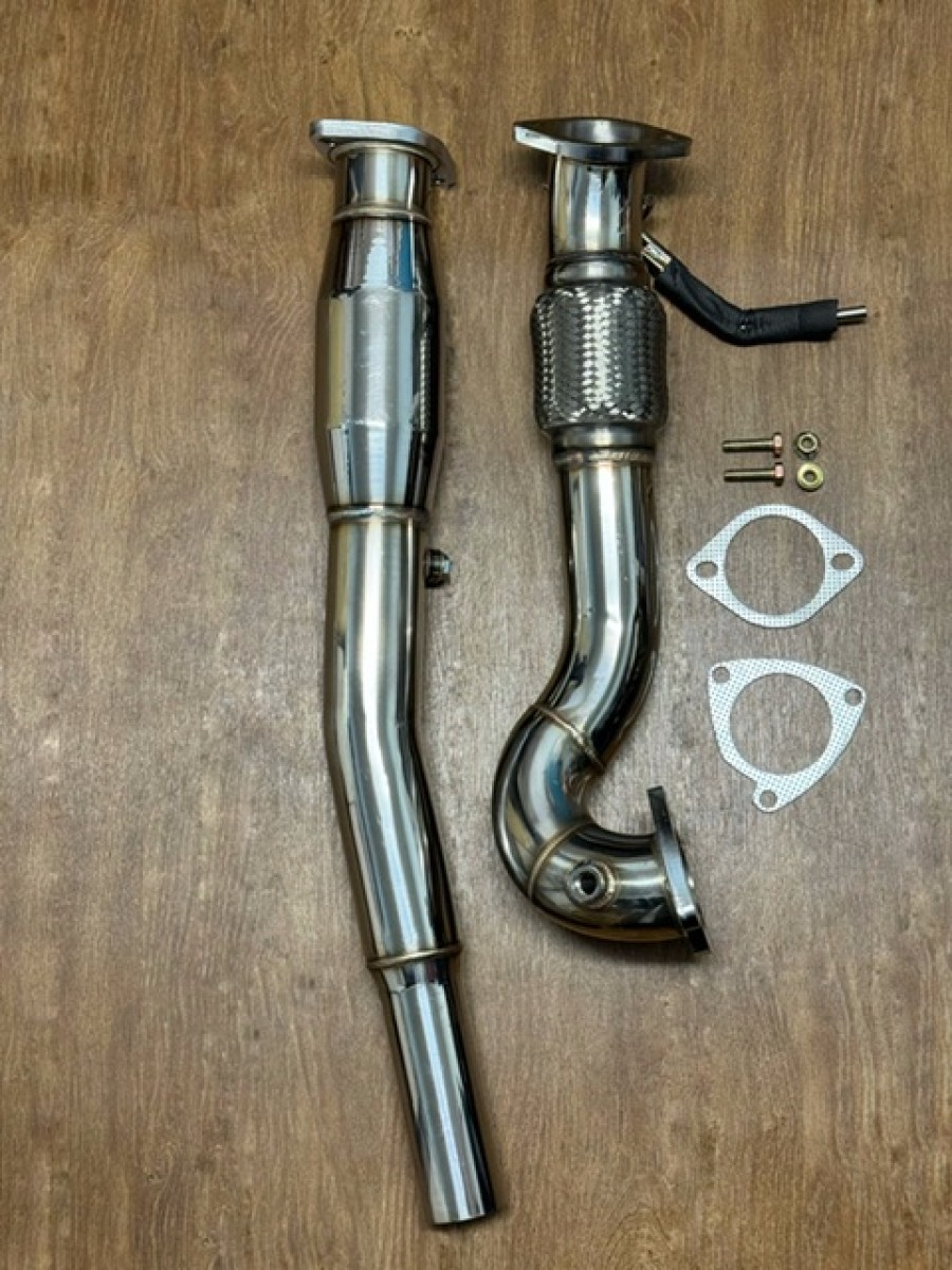 Turbo 3.0 inch Downpipe - With High Flow Cat